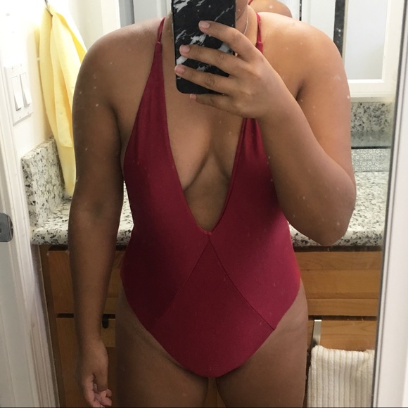 high cut cheeky one piece swimsuit - Picture 3 of 4